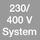 230/400 V-systeem