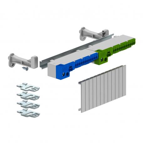 Klemrailset met steekklemmen voor SDB 09