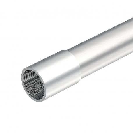 Aluminium buis, met schroefdraad