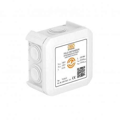 Combibeveiliging TD-2D-V voor VDSL-systemen 2 |  | 125 | 180 | Klem