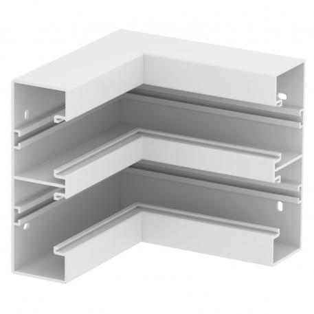 Binnenhoek, voor wandgoot Rapid 45-2, type GK-53165 zuiver wit; RAL 9010