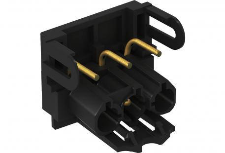 Module 45connect® stekkeradapter, zwart