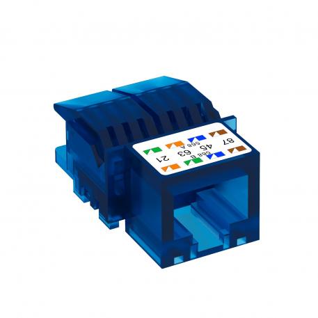 Data-outlet RJ45, cat. 6, niet afgeschermd 