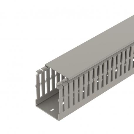 Bedradingskokers, type CABLIX 8060 S 2000 | 60 | 80 | Bodemperforatie | steengrijs; RAL 7030