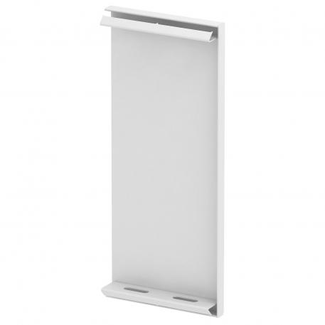 EEindstuk, voor installatiekanaal Rapid 80 type GS-90210  |  |  |  | zuiver wit; RAL 9010